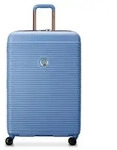 Delsey Paris Freestyle 4-Rollen Trolley 76 cm blau