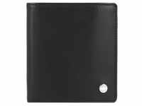 Bree Luc Geldbörse RFID Schutz Leder 11 cm black