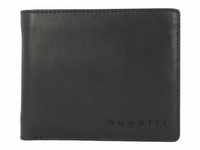 bugatti Primo Geldbörse RFID Leder 12 cm schwarz