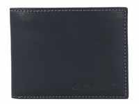 Greenburry Vintage Geldbörse RFID Leder 13 cm schwarz