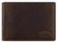 Klondike 1896 Rush Trevor Geldbörse RFID Leder 12 cm dunkelbraun