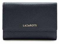 Lazarotti Bologna Leather Geldbörse Leder 14 cm navy