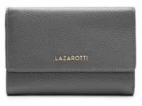 Lazarotti Bologna Leather Geldbörse Leder 14 cm grey