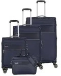 Travelite Miigo 4-Rollen Kofferset 4tlg. blau