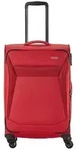 Travelite Chios 4 Rollen Trolley 67 cm mit Dehnfalte rot