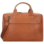 Plevier Rock Aktentasche RFID Schutz Leder 43 cm Laptopfach braun