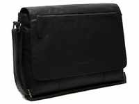 The Chesterfield Brand Toledo Messenger Leder 40 cm Laptopfach black