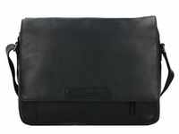The Chesterfield Brand Gili Aktentaschen Messenger Leder 34 cm Laptopfach black