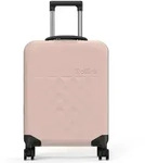 Rollink Vega 360 faltbarer 4-Rollen Kabinentrolley S 55 cm rosa