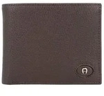 AIGNER Northern Light Geldb&ouml;rse Leder 12 cm braun