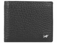 Braun Büffel Yannik Geldbörse RFID Schutz Leder 11.5 cm schwarz