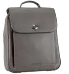 Leonhard Heyden Nizza City Rucksack Leder 34 cm rosa