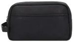 Burkely Antique Avery Kulturbeutel Leder 25 cm schwarz