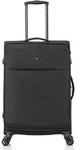 Pack Easy GoOn 4 Rollen Trolley M 67 cm mit Dehnfalte schwarz