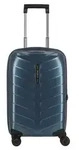 Samsonite Attrix 4 Rollen Kabinentrolley 55 cm mit Dehnfalte blau