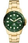 Fossil Herrenuhr FOSSIL BLUE DIVE FS6030 Edelstahl 88856279