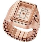 Fossil Damenuhr RAQUEL WATCH RING ES5345 Edelstahl 88987632