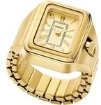 Fossil Damenuhr RAQUEL WATCH RING ES5343 Edelstahl 88987616