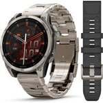 Garmin Smartwatch Fenix 8 - 47 mm AMOLED Sapphire Graphit Titanium Titan 010-02904-40