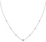 Valeria Kette 88804562 585er Wei&szlig;gold, 585er Ros&eacute;gold