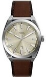 Fossil Herrenuhr EVERETT FS6071 Edelstahl 89177341