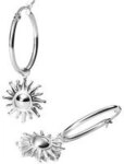 Purelei Charm Core Collection Earring-Sun-Silver Edelstahl 89229805
