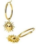 Purelei Charm Core Collection Earring-Sun-Gold Edelstahl 89229806