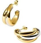 Purelei Creolen Core Collection 24081-Earring-Cascade-Bicolor Edelstahl 89229835