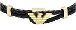 Emporio Armani Armband EAGLE LOGO EGS3321710 Leder, Edelstahl 89226398