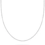 FAVS Kette 89202461 375er Wei&szlig;gold
