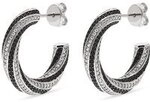 JETTE Creolen TWISTED 89193444 925er Silber, recycelt