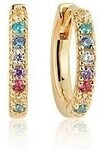 Sif Jakobs Jewellery Creolen SJ-E2859-XCZ(YG) 925er Silber 87706303