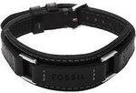 Fossil Armband MACHINE JF04950040 Leder, Edelstahl 89226312