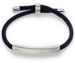 s.Oliver Armband SOJ-0416-B-23 Edelstahl, Textil 89240563