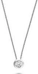 JETTE Kette SOLITAIRE 86505711 925er Silber rhodiniert