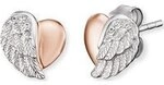 Engelsrufer Ohrstecker ERE-LILHEARTWING-BI 925er Silber 87635112