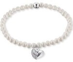 Engelsrufer Armband ERB-HEARTWING-PE Perle, Silber rhodiniert 87634949