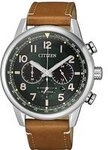Citizen Chronograph Eco Drive Leder CA4420-21X Edelstahl 87648036