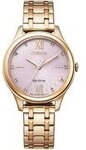 Citizen Damenuhr Elegant Eco-Drive EM0503-75X Edelstahl 87944026