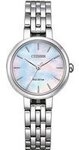 Citizen Damenuhr Elegant Eco-Drive EM0990-81Y Edelstahl 88653572