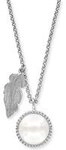 Engelsrufer Kette ERN-GLORY-FEDER 925er Silber, Perle 88647742