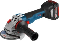 Bosch GWS 18V-11 S PRO Akku-Winkelschleifer in L-Boxx mit 2 x 18V/5,0 Ah Akkus
