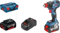 Bosch GDX 18V-200 C PRO Akku-Drehschlagschrauber in L-Boxx mit 2x5,0 Ah (06019G4201)