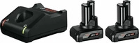Bosch 1.600.A01.B20, Bosch 2 x GBA 12V 6.0Ah + GAL 12V-40 (1600A01B20)