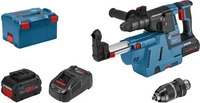 Bosch 0.611.910.00G, Bosch GBH 18V-26 F PRO Akku-Schlagbohrhammer mit 2x5,5 Ah