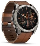 Garmin fenix&reg; 8 AMOLED Saphir mit Lederarmband Ref. 010-02905-40 - Multisport GPS