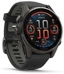 Garmin fenix&reg; 8 AMOLED Saphir mit Silikonarmband Ref. 010-02903-21 - Multisport GPS