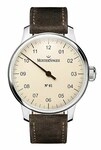 N&deg;01 AM 3303 von Meistersinger die Einzeigeruhr mit Handaufzugwerk