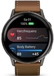 Garmin Venu 010-03014-03 mit Lederband