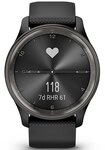 Garmin Vivomove 010-02665-00 Trend schwarz/schiefergrau mit Silikonband